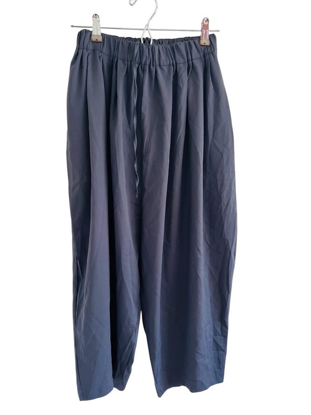 Wide Leg Elastic Waist Pants